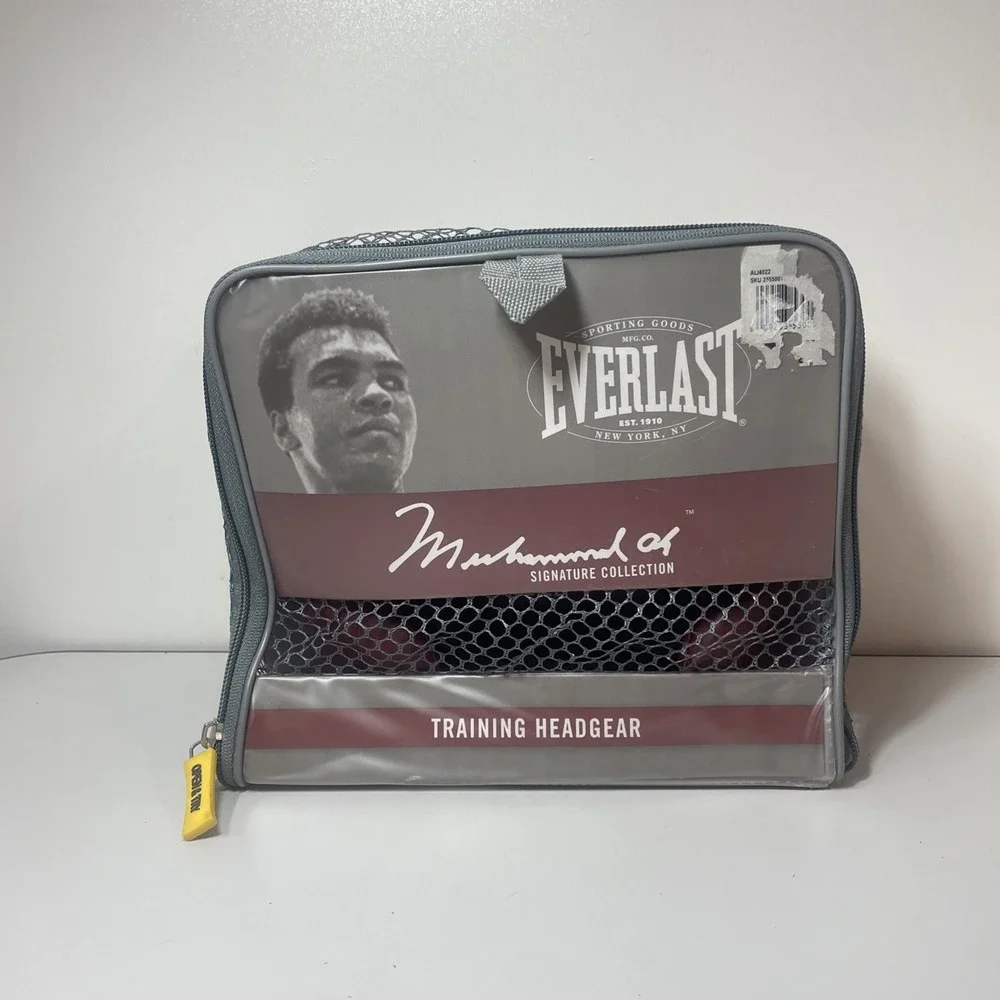 everlast Muhammad Ali signature collection head gear training adjustable ali4022